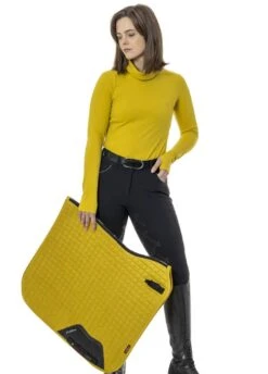 LeMieux Liberte Roll Neck - Dijon -Ridingwear Sales Store lmliberterolldijon5rdy