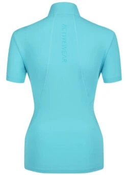 LeMieux ActiveWear Short Sleeve Base Layer - Azure -Ridingwear Sales Store lmshortbaseazure3rdy