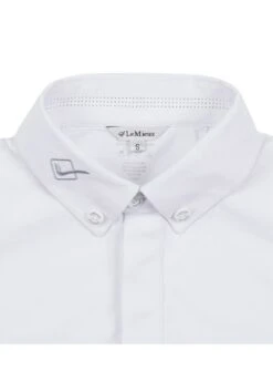 LeMieux Monsieur Mens Competition Shirt - White -Ridingwear Sales Store lmshowshirtwhite6rdy