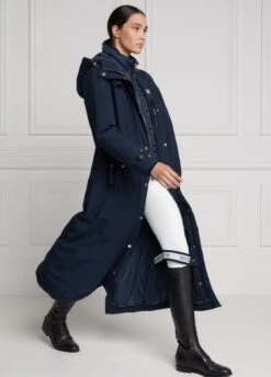 Holland Cooper Longline Training Coat - Ink Navy -Ridingwear Sales Store longlinenvy11rdy