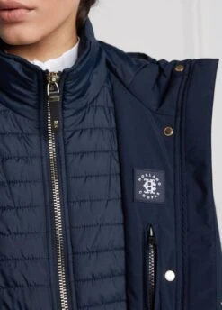 Holland Cooper Longline Training Coat - Ink Navy -Ridingwear Sales Store longlinenvy4rdy