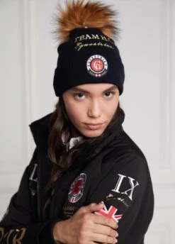 Holland Cooper Equestrian Team HC Jacket - Black -Ridingwear Sales Store newteamjcktblk3rdy