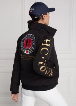 Holland Cooper Equestrian Team HC Jacket - Black -Ridingwear Sales Store newteamjcktblk5rdy