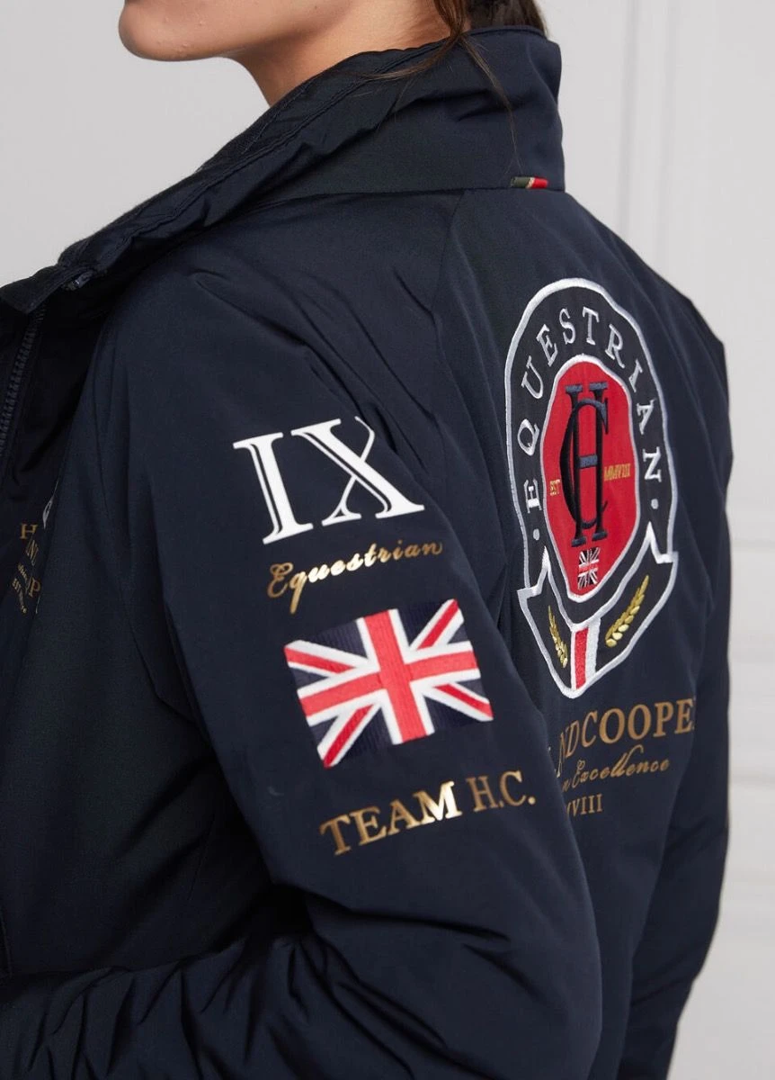 Holland Cooper Equestrian Team HC Jacket - Navy 7 Holland Cooper Equestrian Team HC Jacket - Navy - Image 7