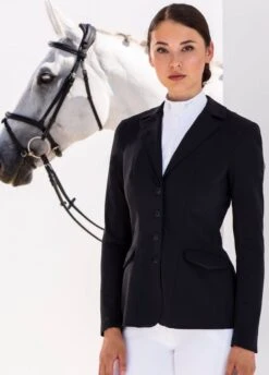 Pikeur Isalie Show Jacket - Black -Ridingwear Sales Store pikeurisalieblack3rdy