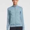 PS Of Sweden Faith Zip Sweater - Aqua