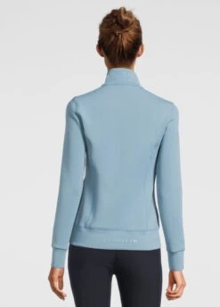 PS Of Sweden Faith Zip Sweater - Aqua -Ridingwear Sales Store psfaithaquardy