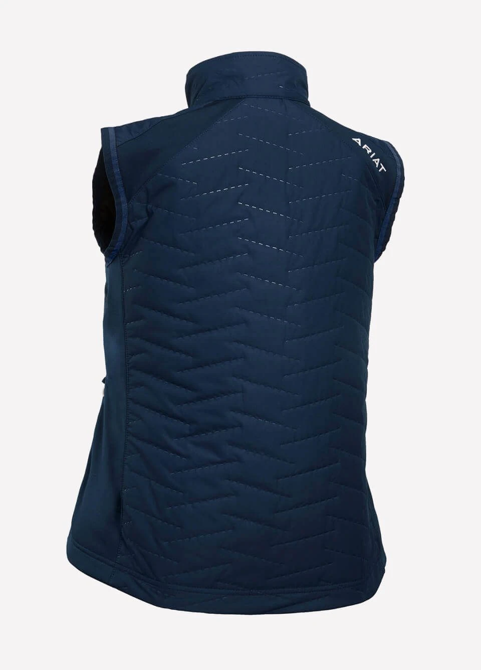 Ariat Womens Hybrid Vest - Navy 2 Ariat Womens Hybrid Vest - Navy - Image 2