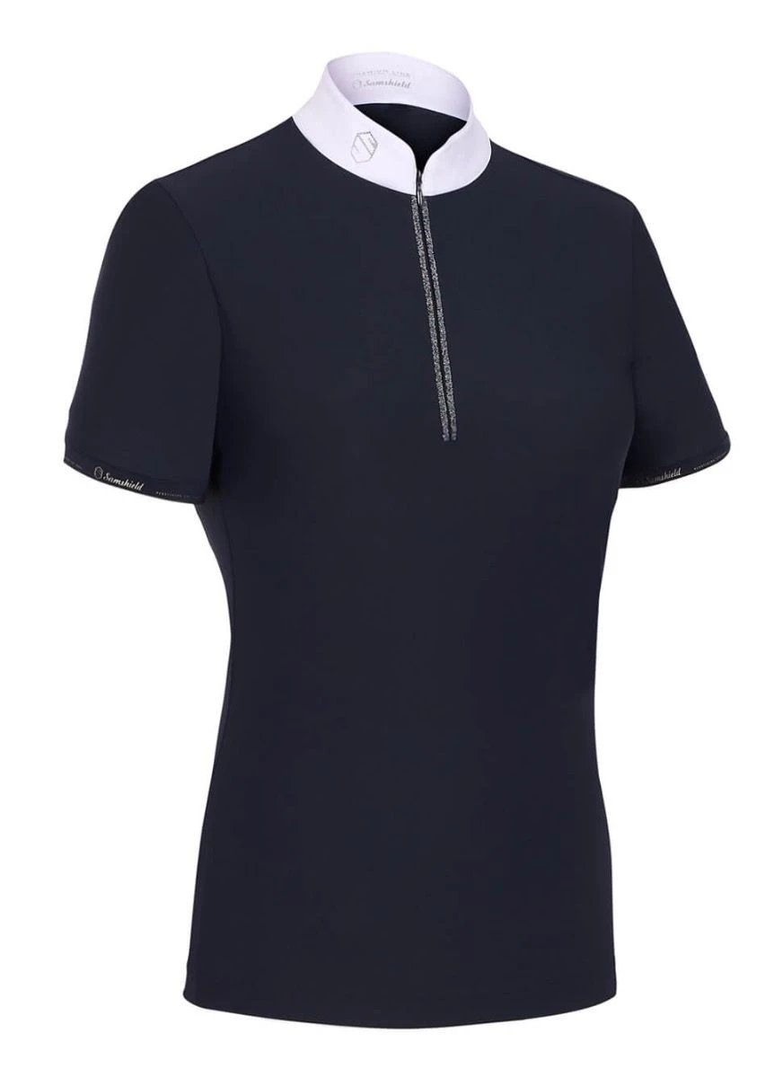 Samshield Aloise Competition Shirt - Navy 1 Samshield Aloise Competition Shirt - Navy