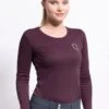 Samshield Axelle Long Sleeve Shirt - Aubergine
