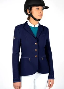 Samshield Victorine Jully Competition Jacket - Navy/Rose Gold