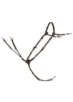 Schockemohle Sevilla Select Breastplate - Espresso/Silver