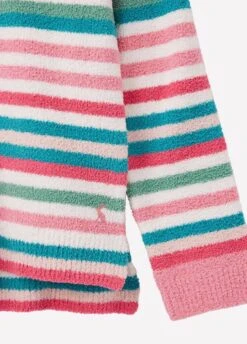 Joules Junior Seaham Chenille Jumper - Multi Stripe -Ridingwear Sales Store seaham3