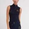 Holland Cooper Equestrian Sleeveless Base Layer - Ink Navy