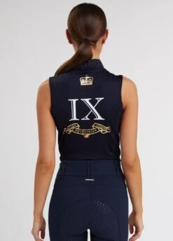 Holland Cooper Equestrian Sleeveless Base Layer - Ink Navy -Ridingwear Sales Store sleevelessbaseink3rdy