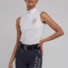 Holland Cooper Equestrian Sleeveless Base Layer - White