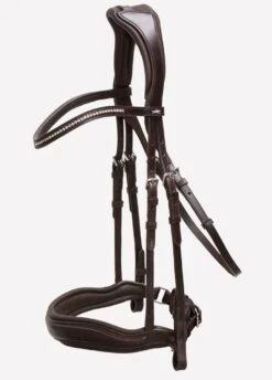 Schockemohle Slimford Cavesson Bridle - Espresso