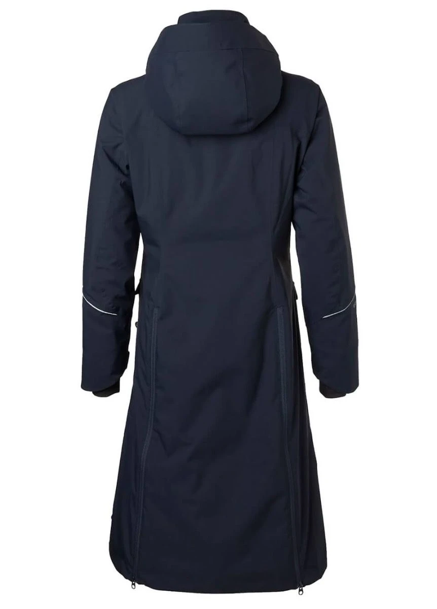 Stierna Stella Winter Coat - Midnight Navy 2 Stierna Stella Winter Coat - Midnight Navy - Image 2
