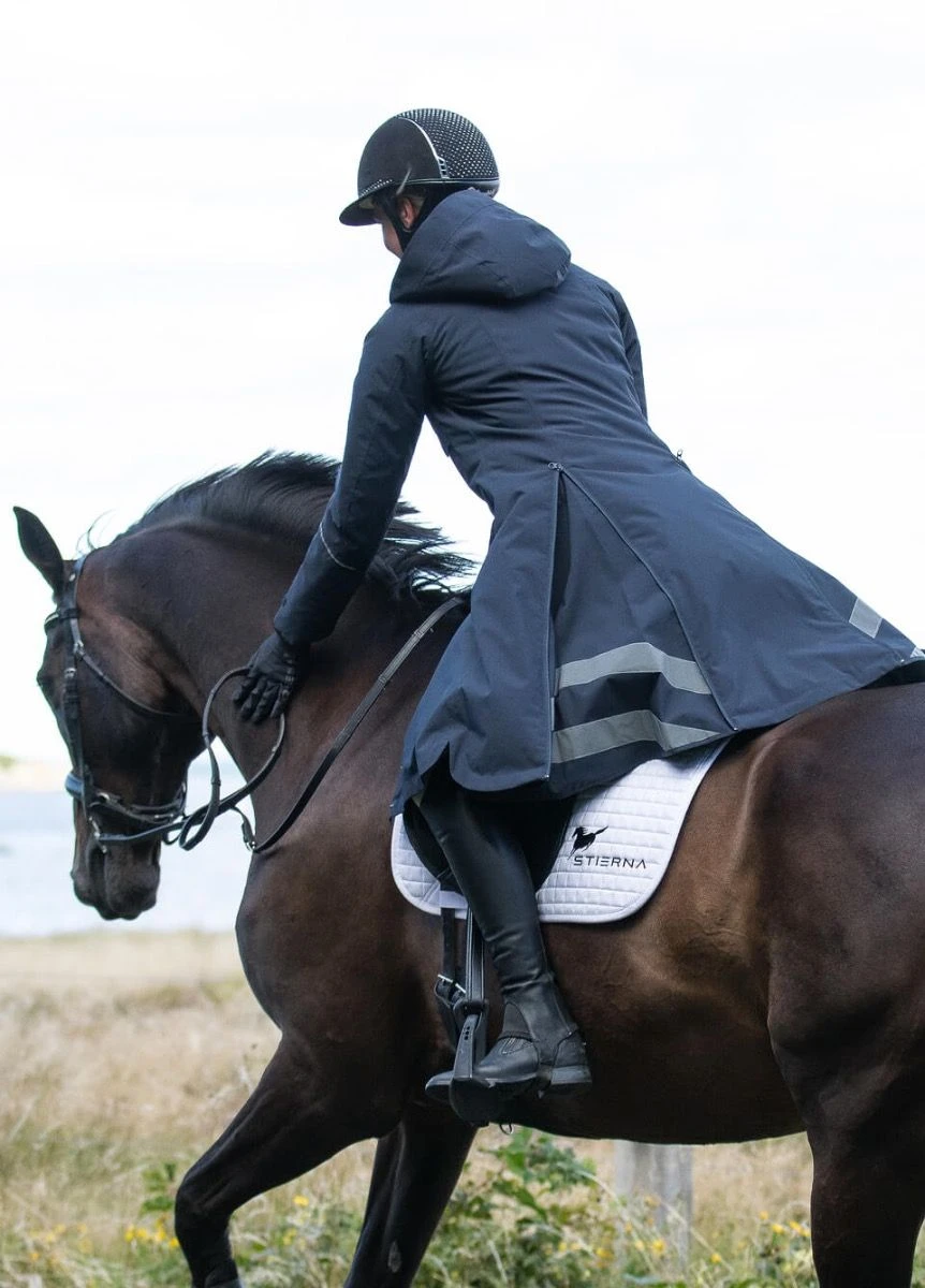 Stierna Stella Winter Coat - Midnight Navy 7 Stierna Stella Winter Coat - Midnight Navy - Image 7