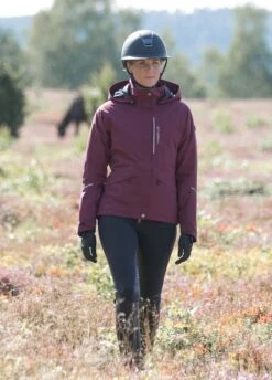 Stierna Stella Winter Jacket - Amarone -Ridingwear Sales Store stiernajacketamarone4rdy