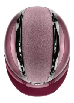 Uvex Suxxeed Blaze Glitter Helmet - Burgundy Shiny -Ridingwear Sales Store uvex blaze suxxeed burgundy 3rdy