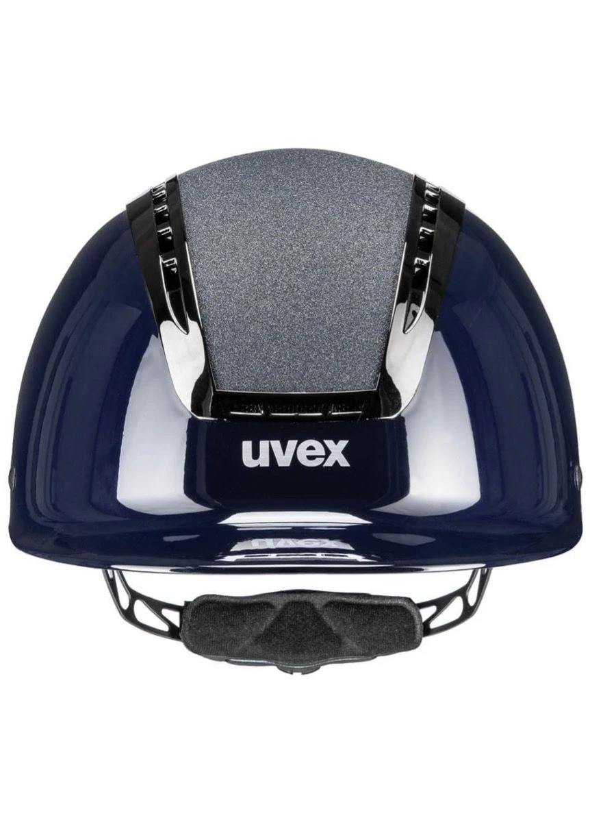 Uvex Suxxeed Blaze Glitter Helmet - Navy Shiny 2 Uvex Suxxeed Blaze Glitter Helmet - Navy Shiny - Image 2