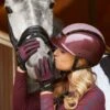 Uvex Suxxeed Blaze Glitter Helmet - Burgundy Shiny