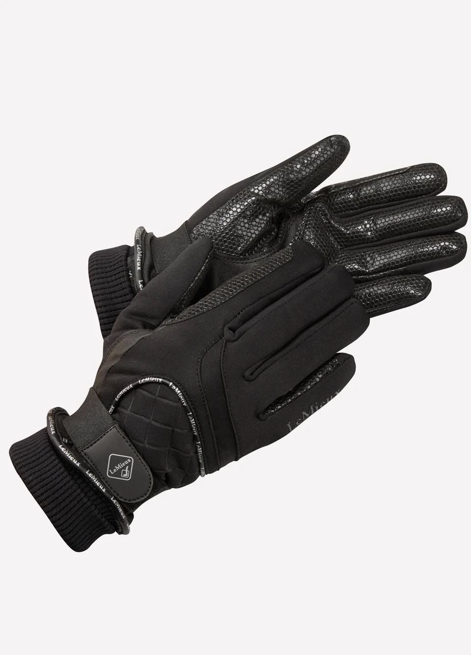 LeMieux Waterproof Lite Gloves - Black 1 LeMieux Waterproof Lite Gloves - Black